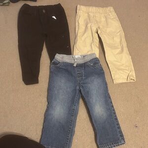 5 for $25!! Garanimals Kids' Jeans Set - Black, Tan, and Blue